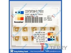 SECO cutting insert 
1.100% original 
2.High toughness 
3.Wear resistance 
4.Turning,Milling,Threading and Holemaking