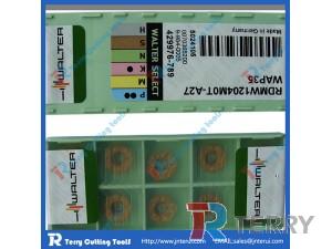 Place of Origin: Germany 
Brand Name: Walter 
Model Number: All model 
Material: Hard Alloy 
Usage: Thread Turning Tool 
Hardness: 60-350 
Coating: PVD/CVD 
Model: RDMT0803MO-D57 WKP25 
Grade: WKP25 
Price: More competitive 
Delivery: Within 3-5
