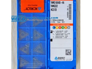 1.korloy carbide cnc inserts are widely used in machinery mechanical processing enterprises. 
2.Specification and accuracy are fully compliance with ISO standard. 
3.korloy carbide cnc inserts are of 100% raw material.
