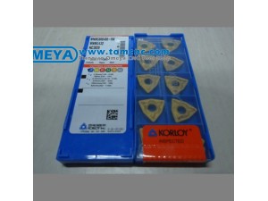 1.korloy cemented carbide inserts are widely used in machinery mechanical processing enterprises. 
2.Specification and accuracy are fully compliance with ISO standard. 
3.korloy cemented carbide inserts are of high temperature resistance.

