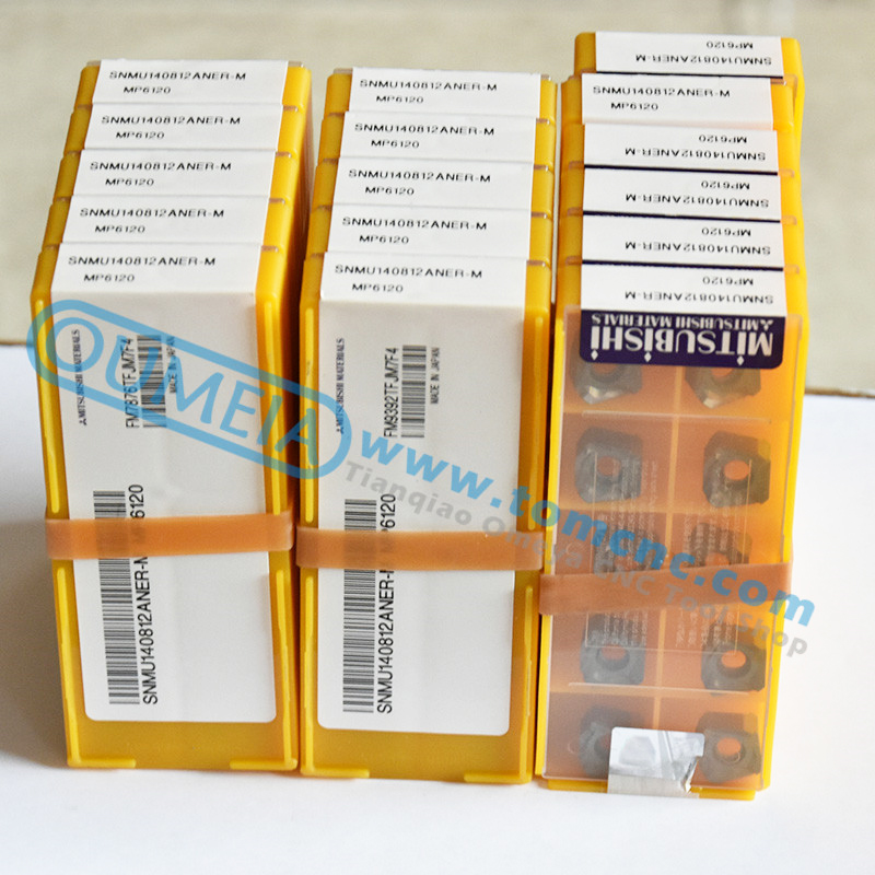 thumbnail image 2 of Mitsubishi SNMU140812ANER-R MP6130 Milling Insert – Original Japan Carbide 2 of 3