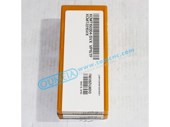 10-Pack Mitsubishi AOMT123604PEER-M VP15TF Carbide Turning Inserts – Japan